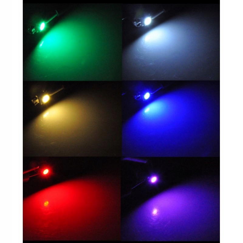 T4W żarówka LED BA9S 12V CANBUS 140lm Żółta Napięcie 12 V