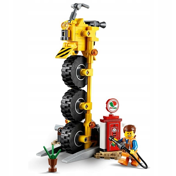 LEGO MOVIE 70823 Trójkołowiec Emmeta Liczba elementów 174 szt.
