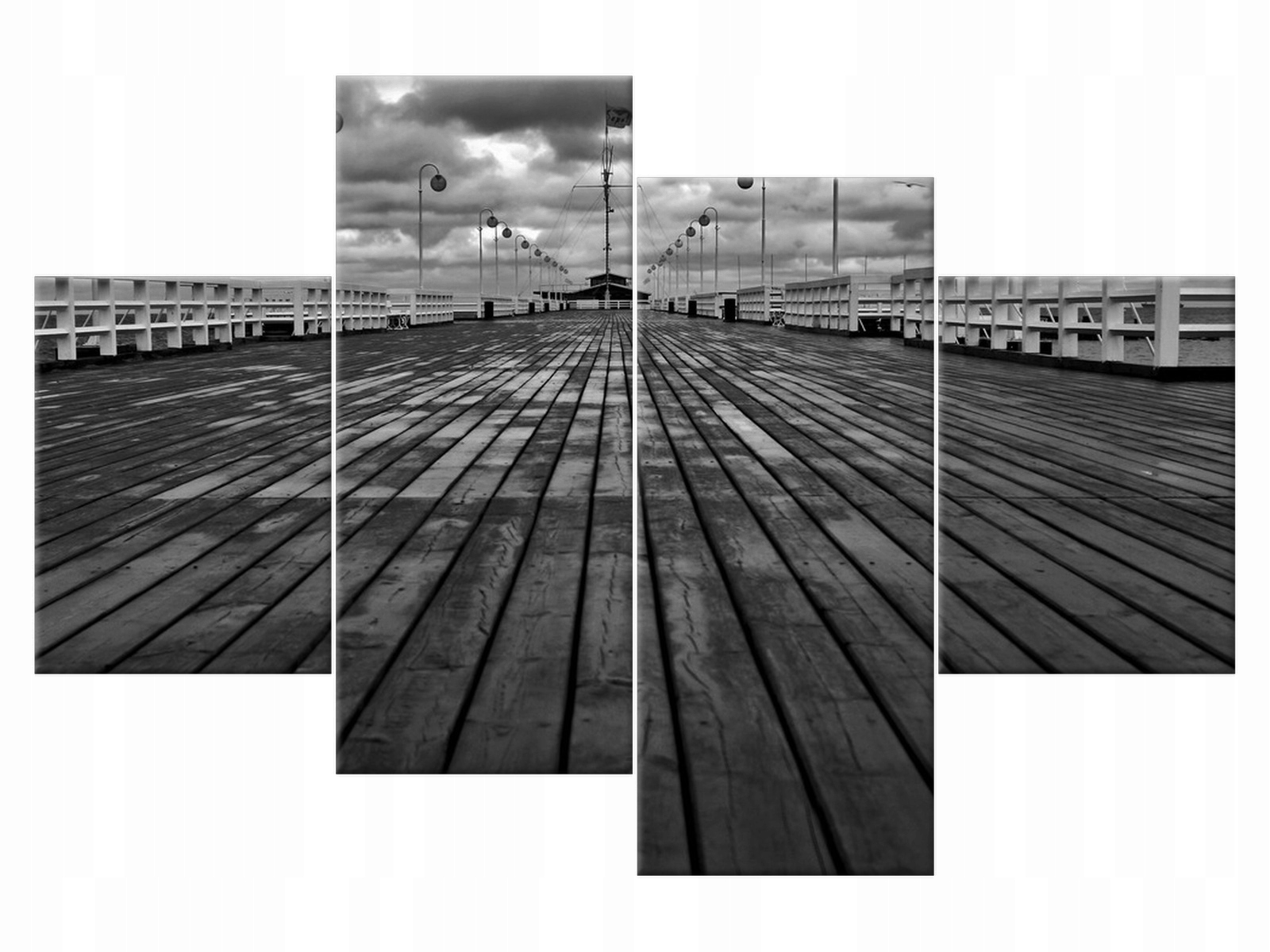 

Obraz na płótnie Niebo Sopot 120x80 Polska salon