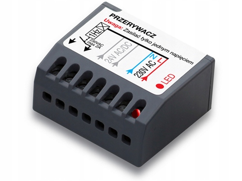 

Przerywacz do Lampy Bramowej Bramy 24V lub 230V