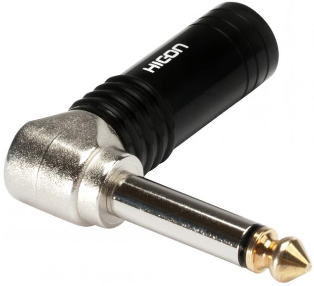 HiCon HI-J63MA04 WTYK KĄTOWY DUŻY JACK 6,3mm MONO