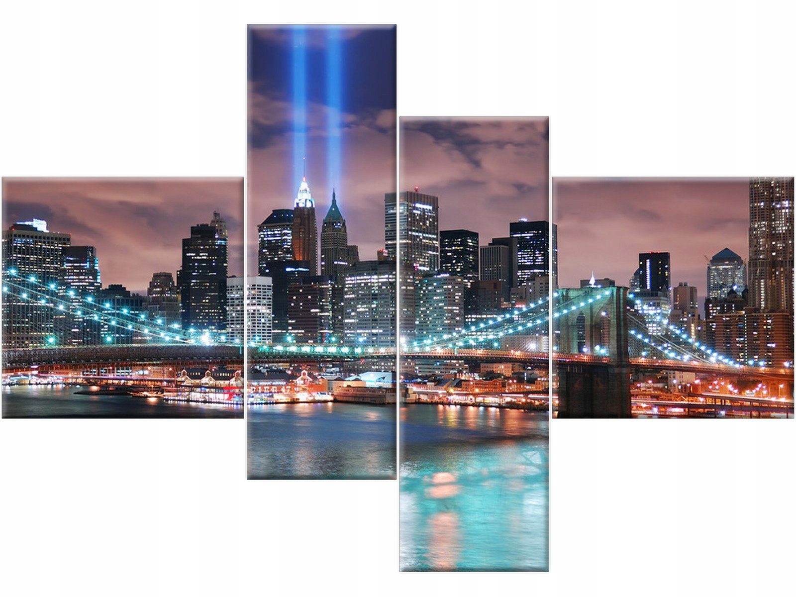 

Nowy Jork Manhattan 130x90 Obraz na płótnie Miasto