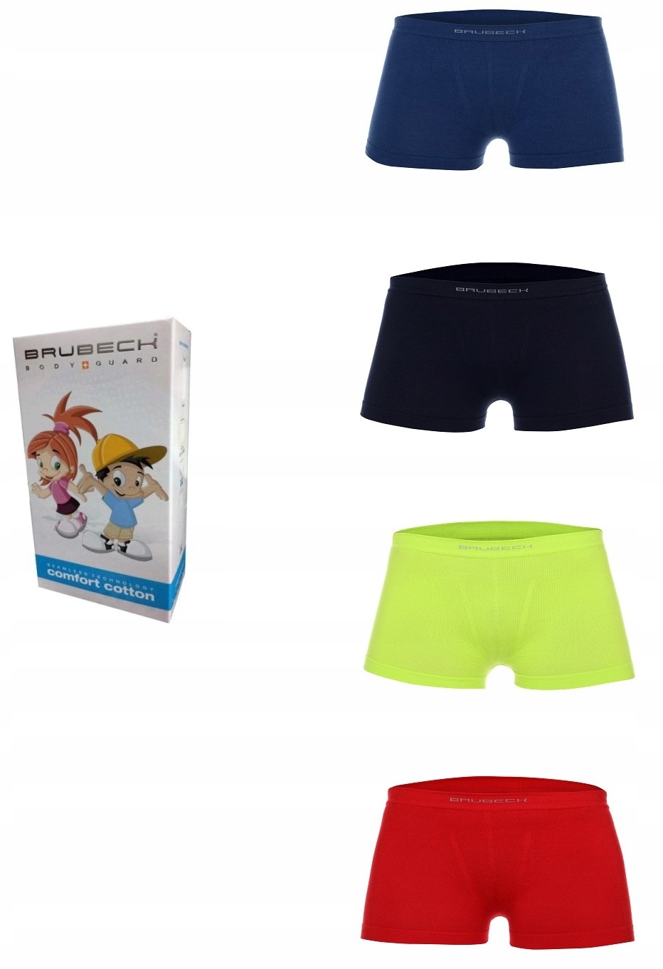 

Bokserki Chłopięce Brubeck BX10530 104/110 3 szt