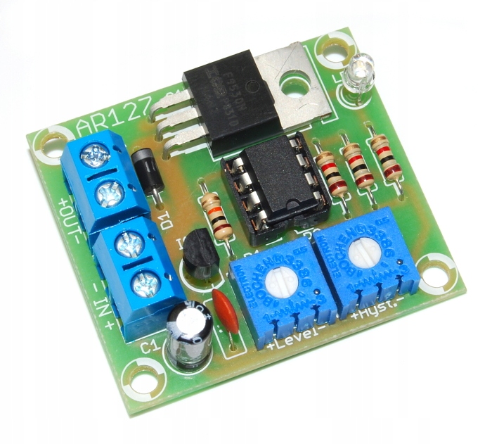 

AR127 Zabezpieczenie akumulatora 12V z Mosfet kit