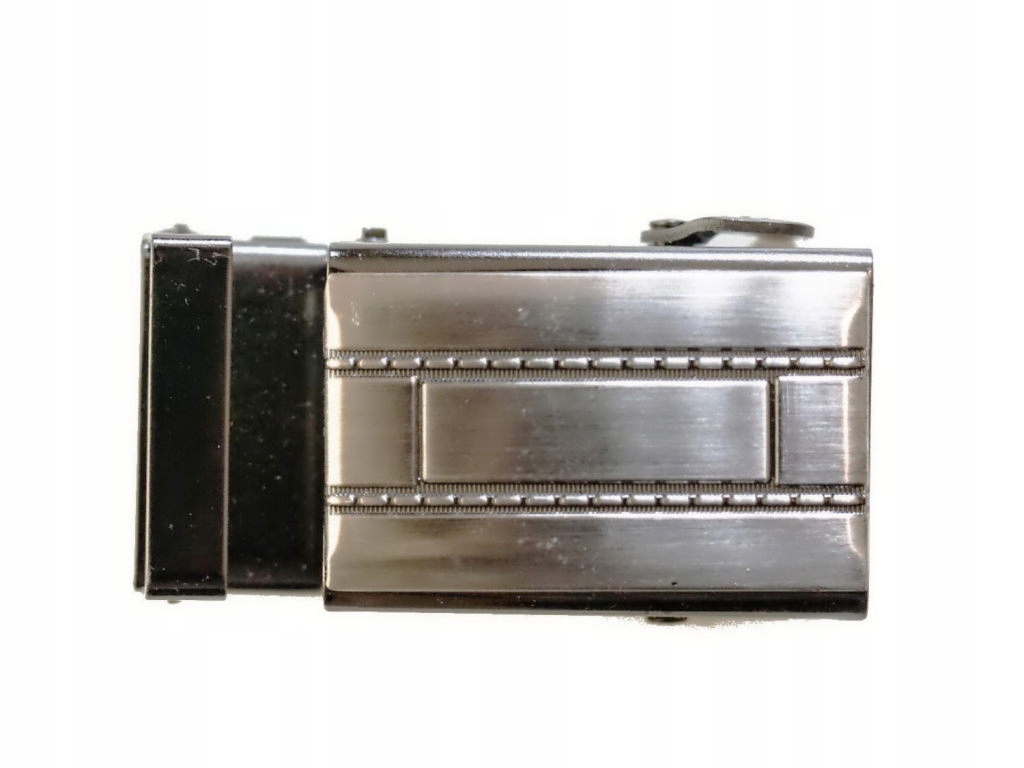 

Elegancki pasek męski do garnituru czarny automat