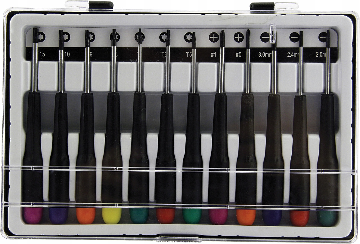 

Zestaw wkrętaków śrubokrętów płaskie torx krzyżowe