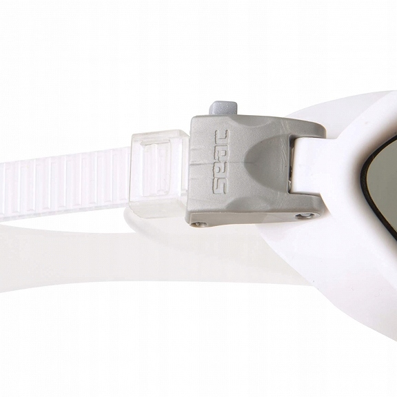 SEAC AQUATECH OKULARY PŁYWACKIE Kolor dominujący biały