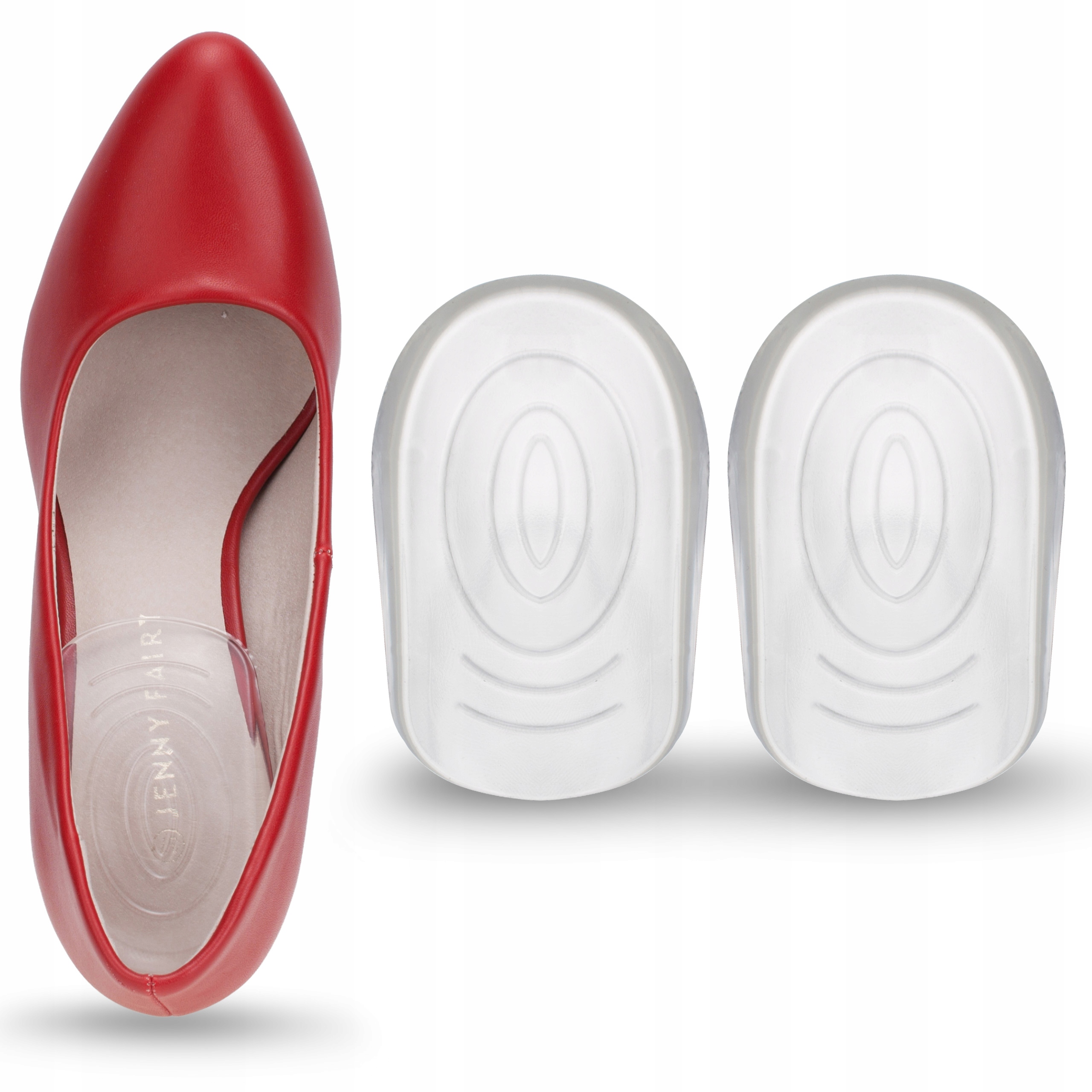 

Podpiętki Żelowe wkładki do butów Wklejane