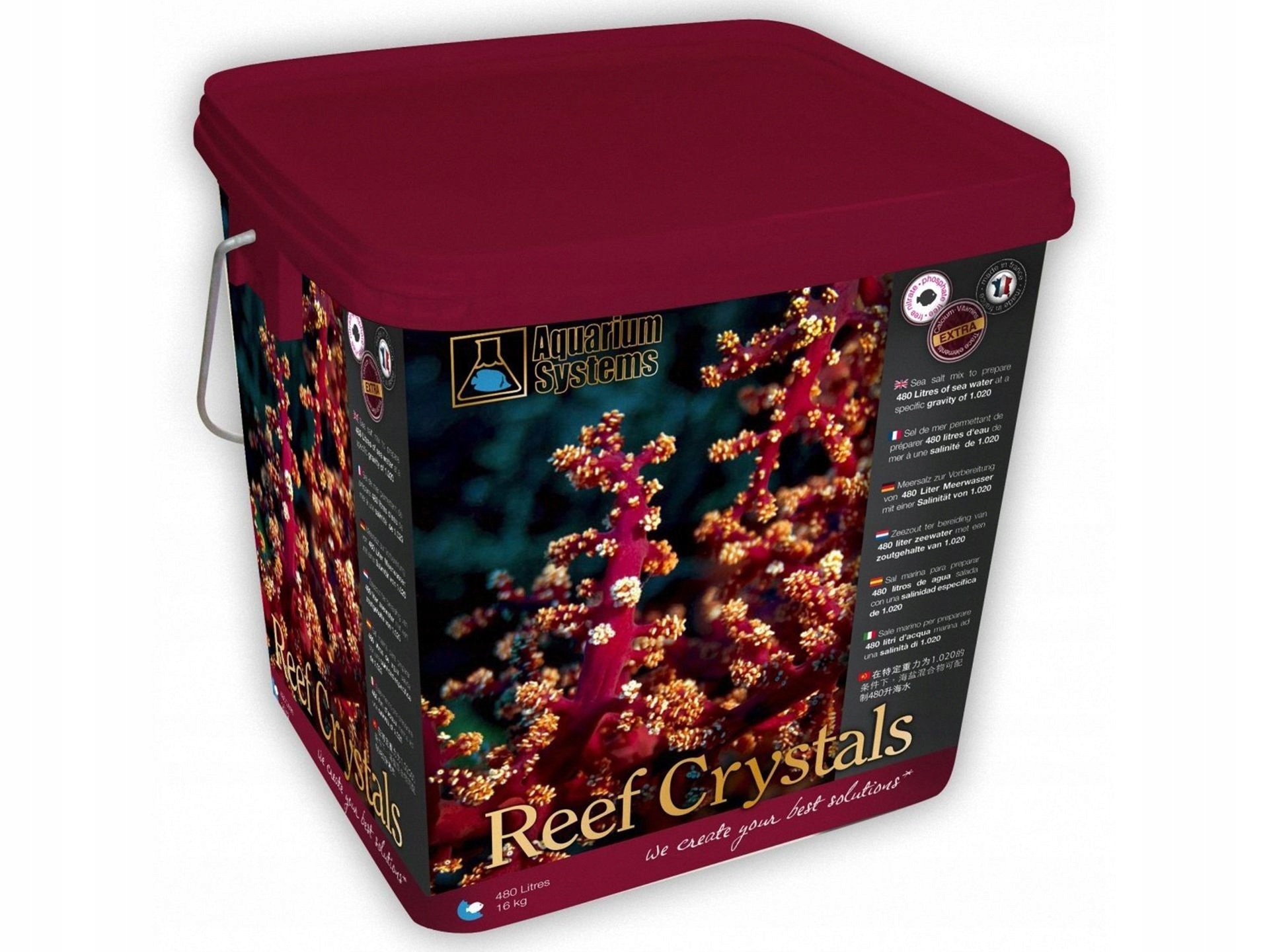 Levně Mořská sůl Aquarium Systems Reef Crystals 10 kg