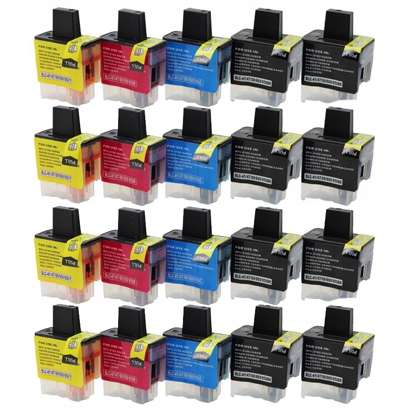 

20x Tusze Do Brother DCP-117C DCP-120C DCP-310 XL