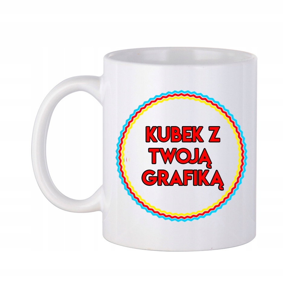 

Kubek z Twoim pomysłem, własna grafika lub zdjęcie