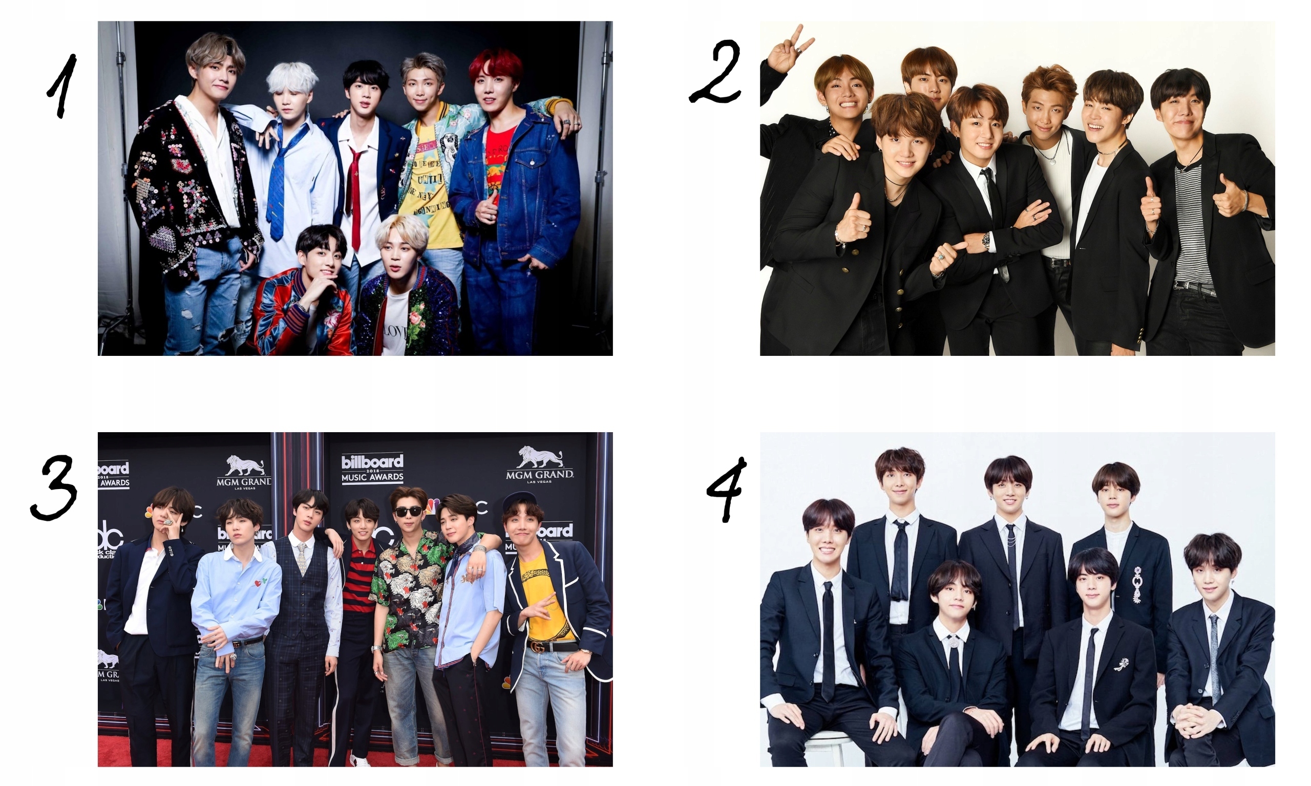 BTS BANGTAN BOYS Foto Poduszka Marka inna