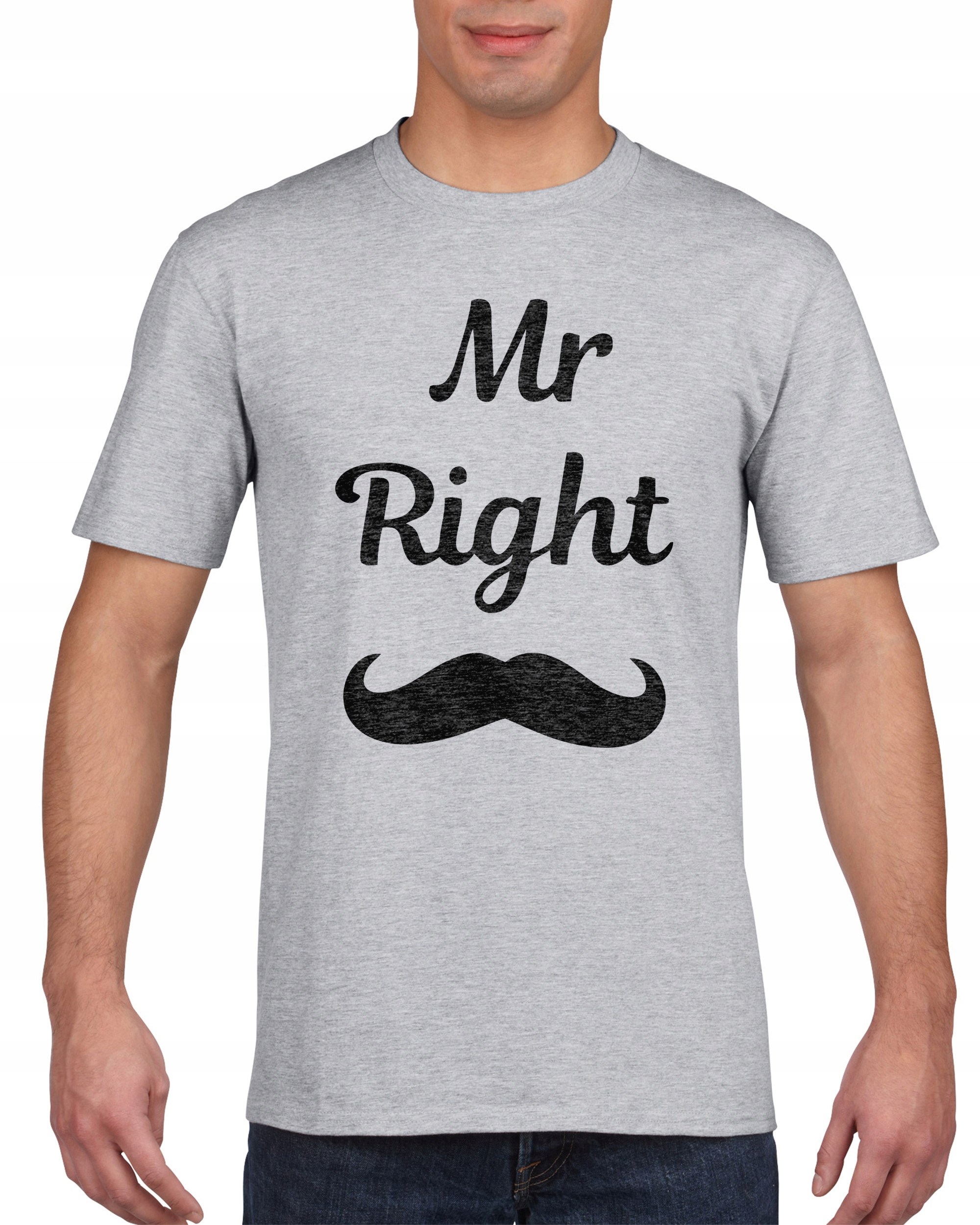 

Koszulka męska Mr Right Love Dla Chlopaka s L