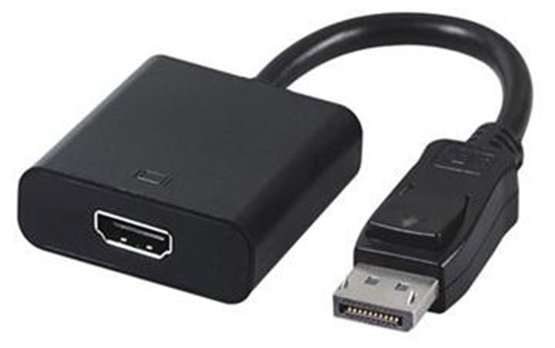 

Adapter przejściówka DisplayPort męski - Hdmi 10cm