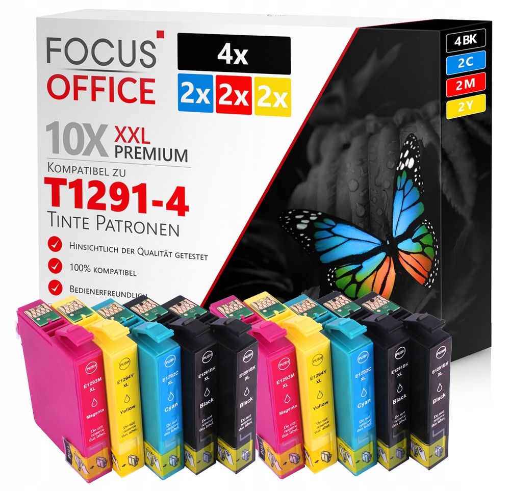 

Tusz T1291 Do Epson SX435 SX440 SX445 BX305 WF3520