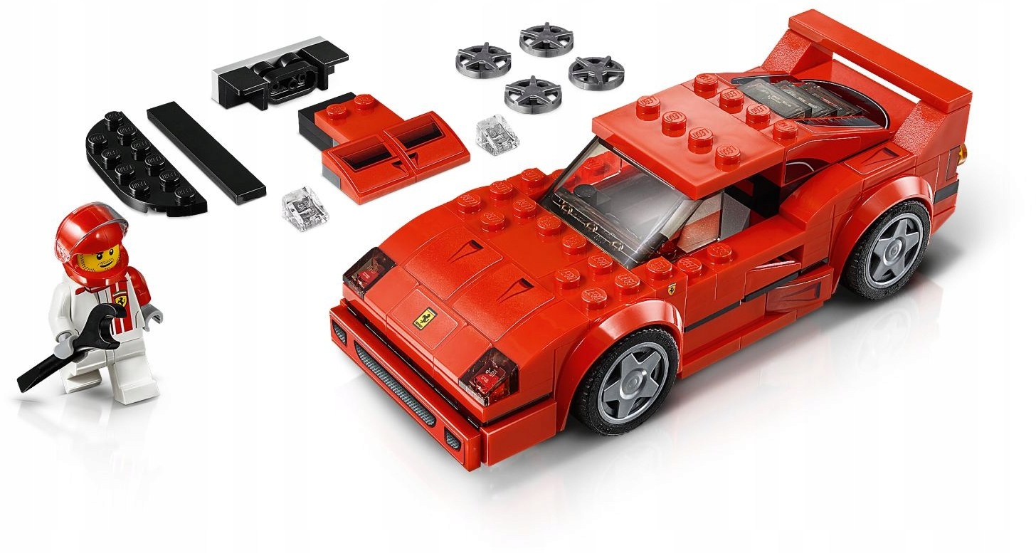 LEGO SPEED CHAMPIONS 75890 Ferrari F40 Nėra herojaus