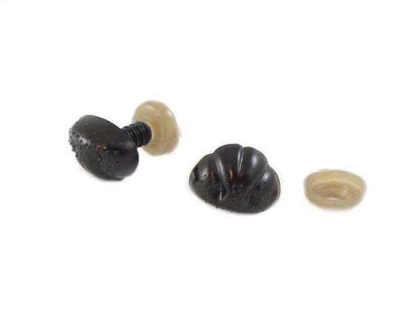 OC017 Nos Do Zabawek Bezpieczne czarne 19mm 5szt