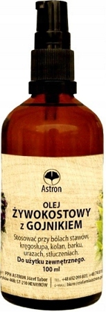 

Astron Bio Olej Żywokłosowy z Gojnikiem 100ml