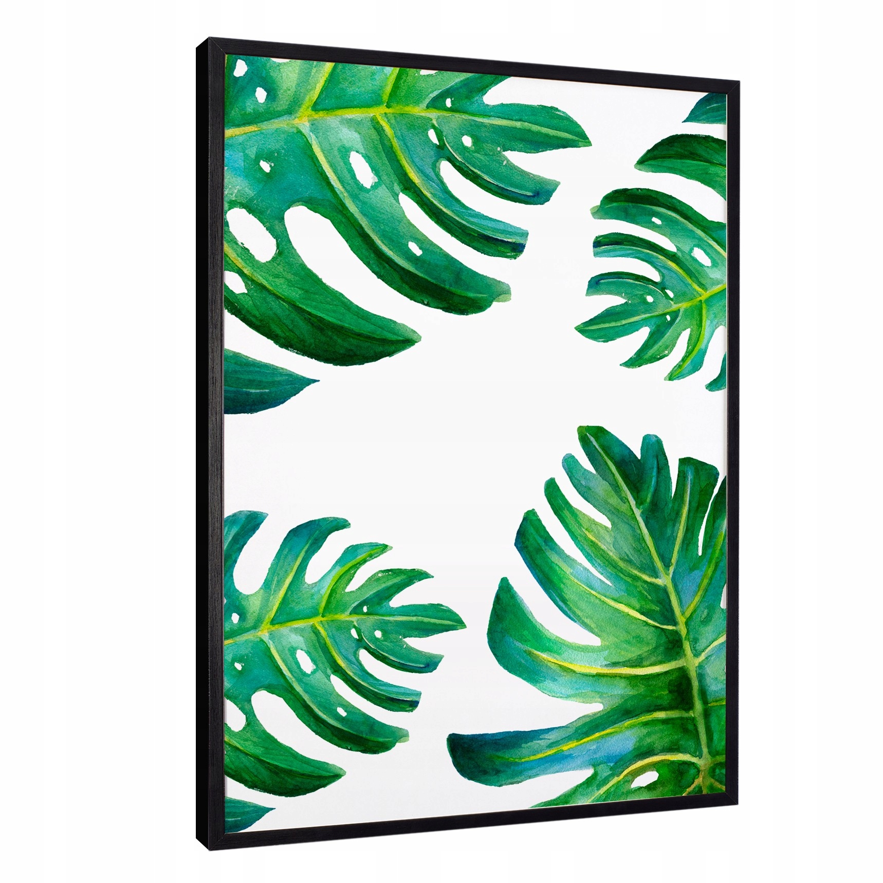 

Nowoczesne obrazy w ramie leaves liście monstera