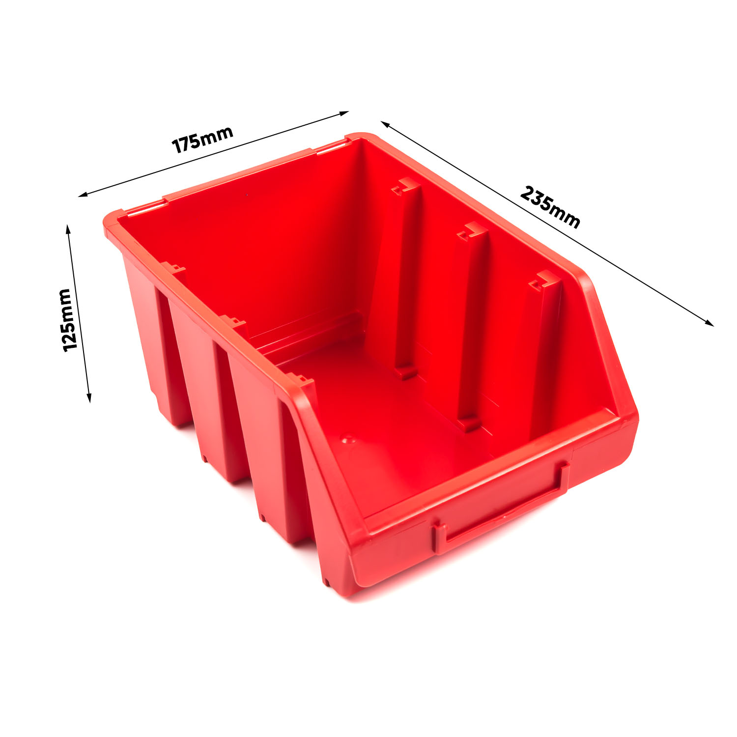 Pojemnik magazynowy - Ergobox 3 | Czerwony — 9