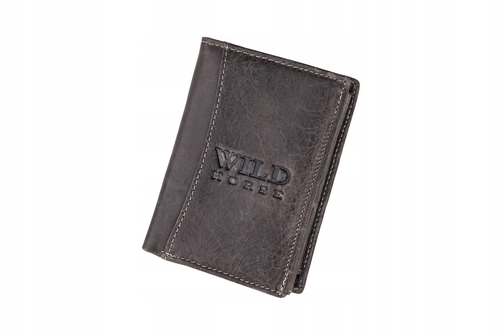 

Portfel męski Skórzany Wild Horse Szary Etui