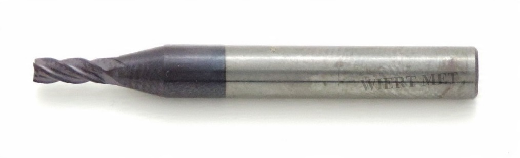 

Frez Węglikowy Węglik 1x6x6x50mm fi 1mm 4F HRC45