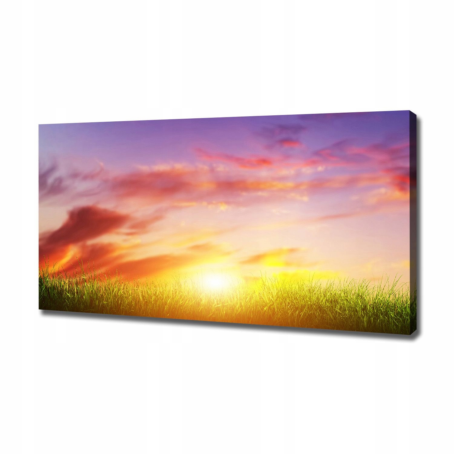 

Foto obraz na płótnie Zachód słońca 120x60 cm