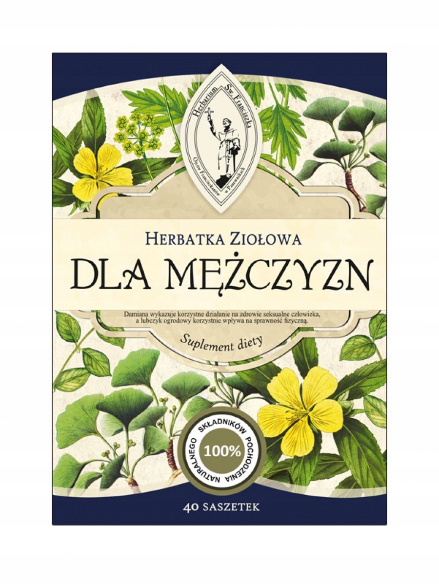 

Herbatka ziołowa Dla Mężczyzn 40x3g Herbarium
