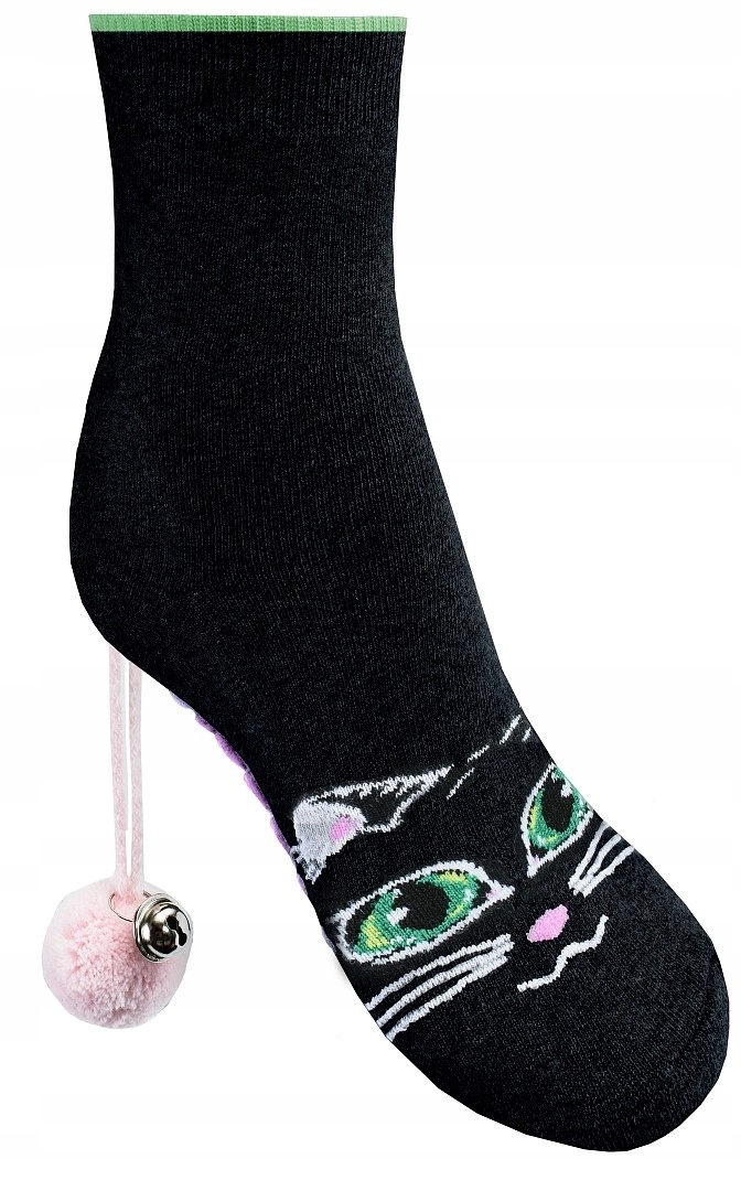 

Skarpety Czarny Kot frotte 1 para Zabawka dla kota