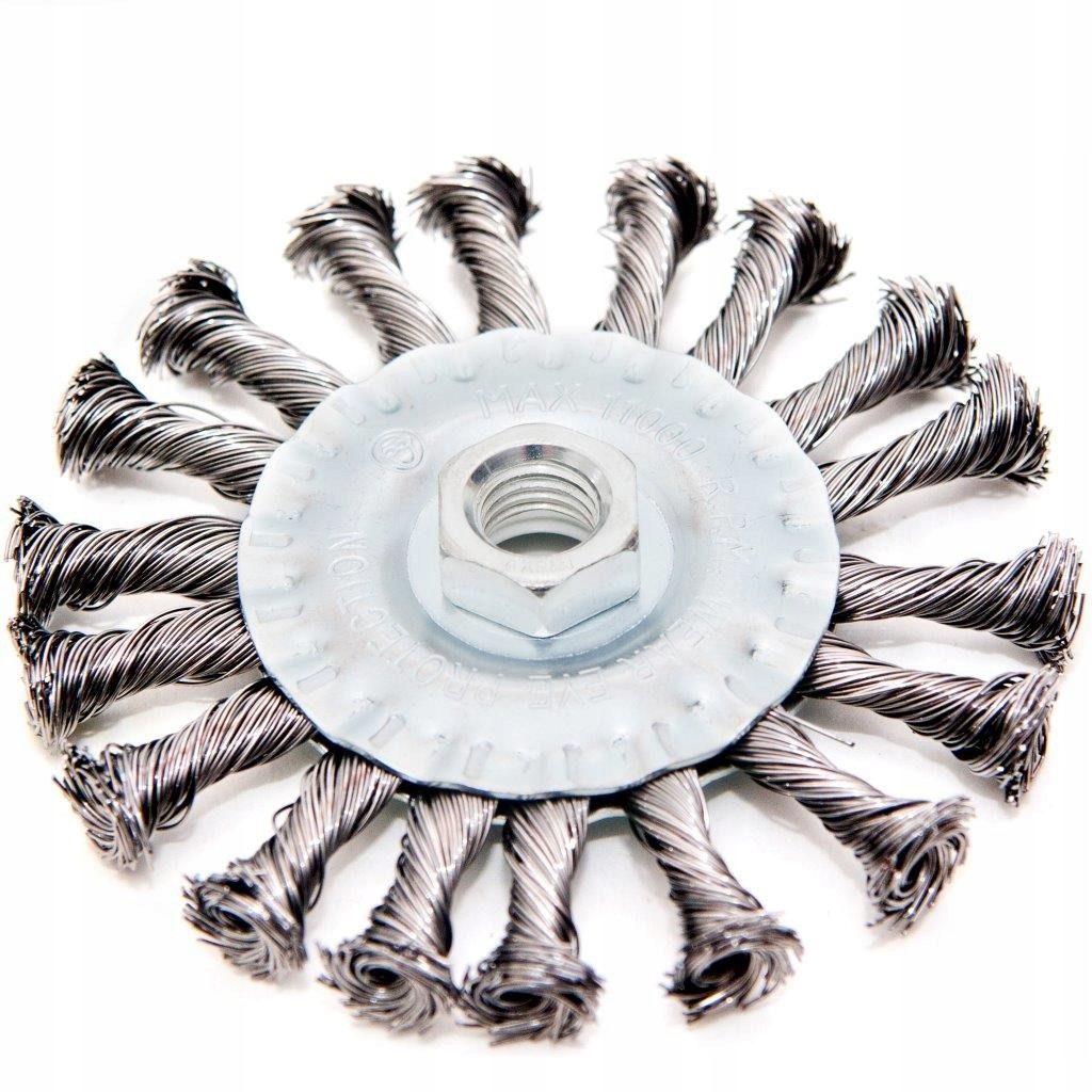 SZCZOTKA TARCZOWA DRUT SPLATANY 115 mm, M14