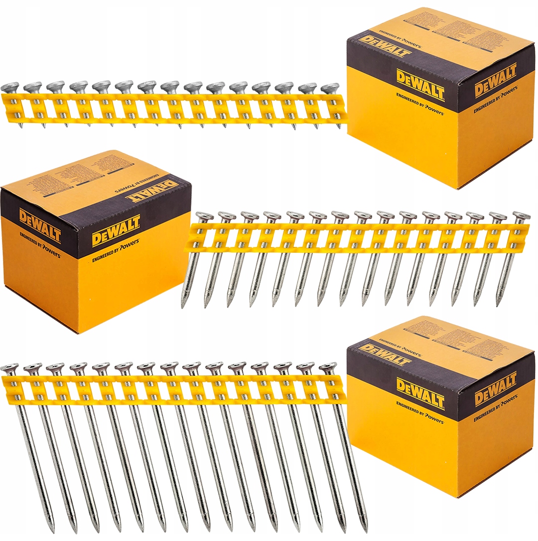 

gwoździe Std 2,6x50mm na taśmie Dewalt do DCN890