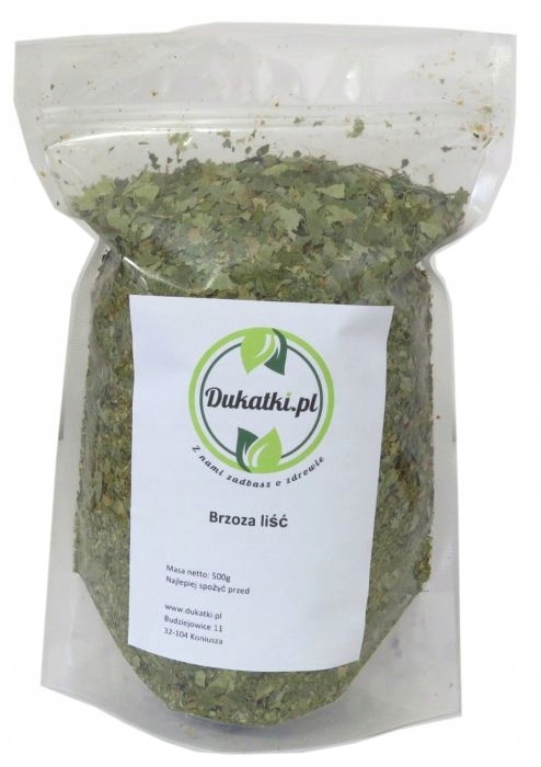 

Brzoza, liść suszony brzozy 1000g