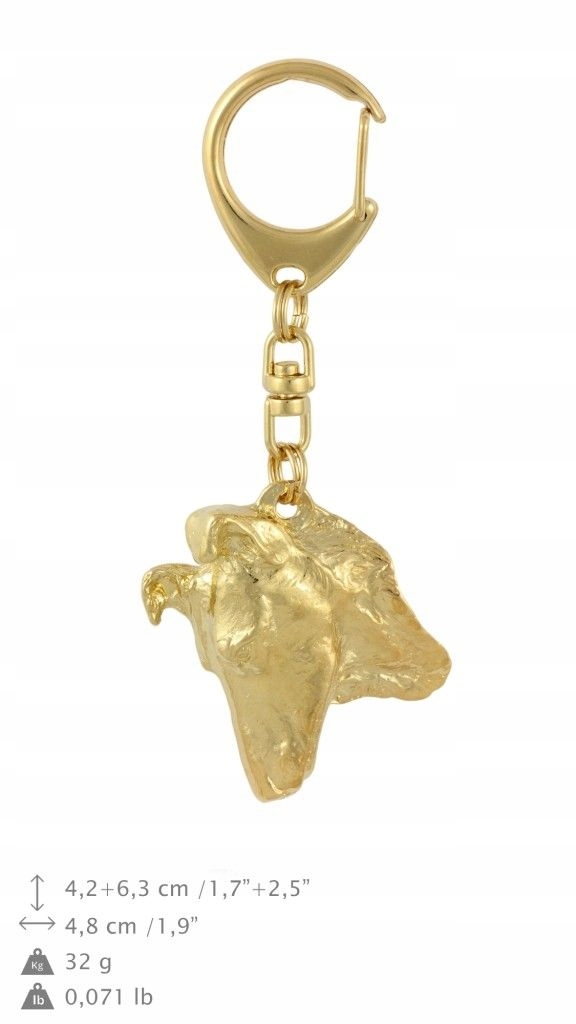 

Owczarek Szkocki Krótkowłosy Pozłacany brelok