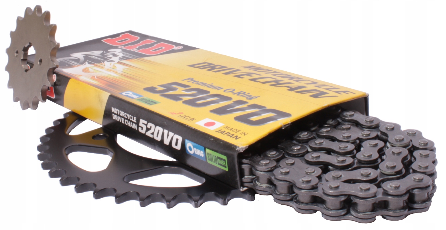 Sada pohonu Suzuki Ltz 400 03-08r Ozubení řetěz DiD O-Ring