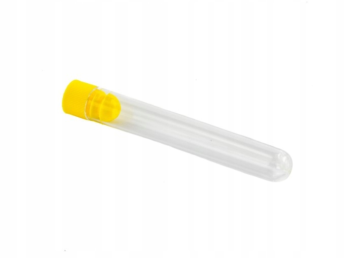 

Probówka Ps 16x65 mm z korkiem żółtym 100 szt.