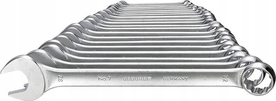 Gedore ploché kľúče očkové 8-32 mm sada 20ks