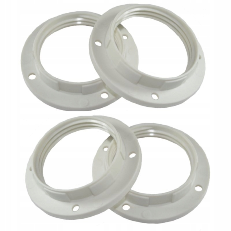 

Cztery 4 Kołnierz Na Oprawkę E27 Pierścień Oprawki