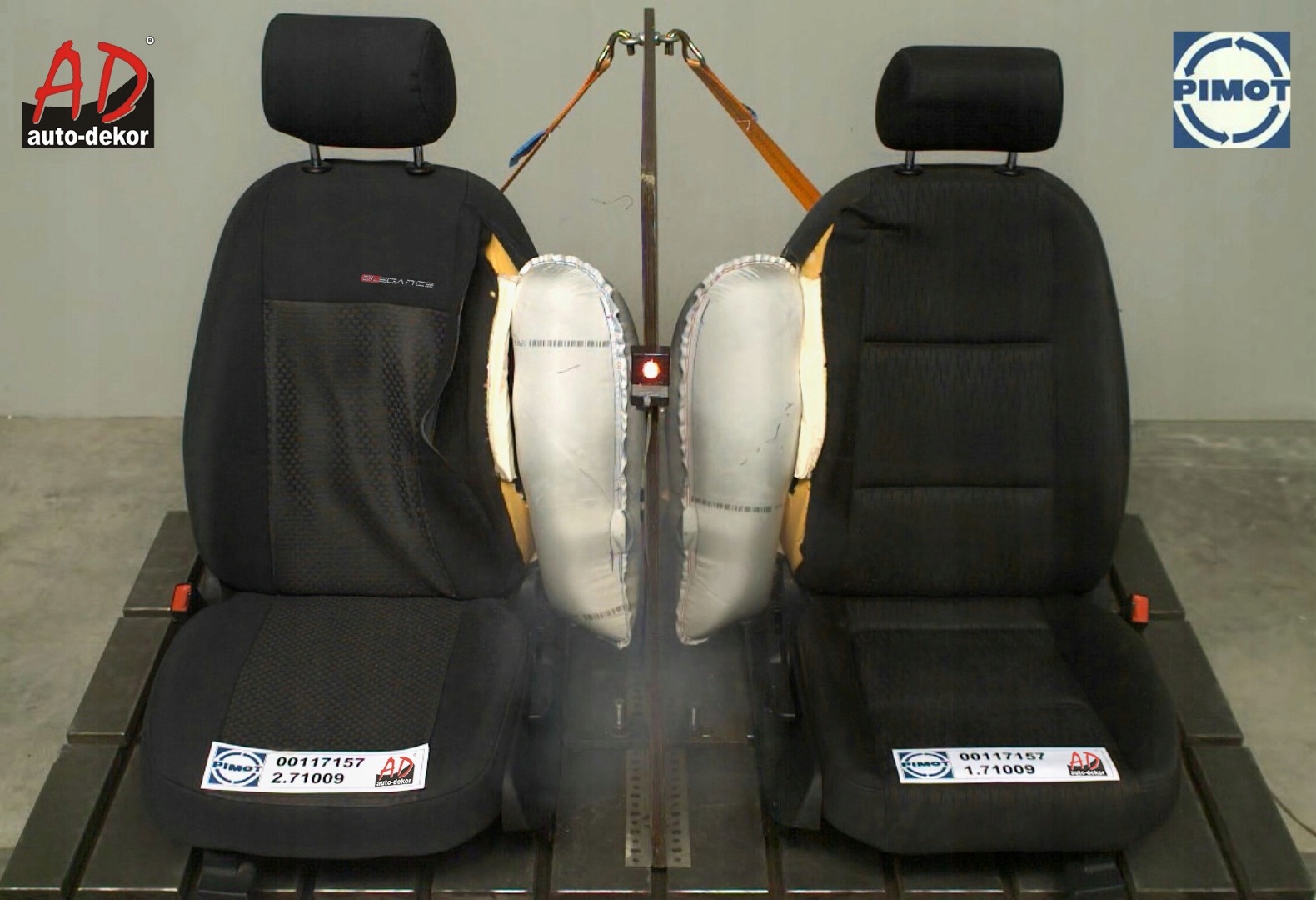 Pokrowce dedykowane do VW LUPO (1998-2005) Materiał materiał tapicerski żakard