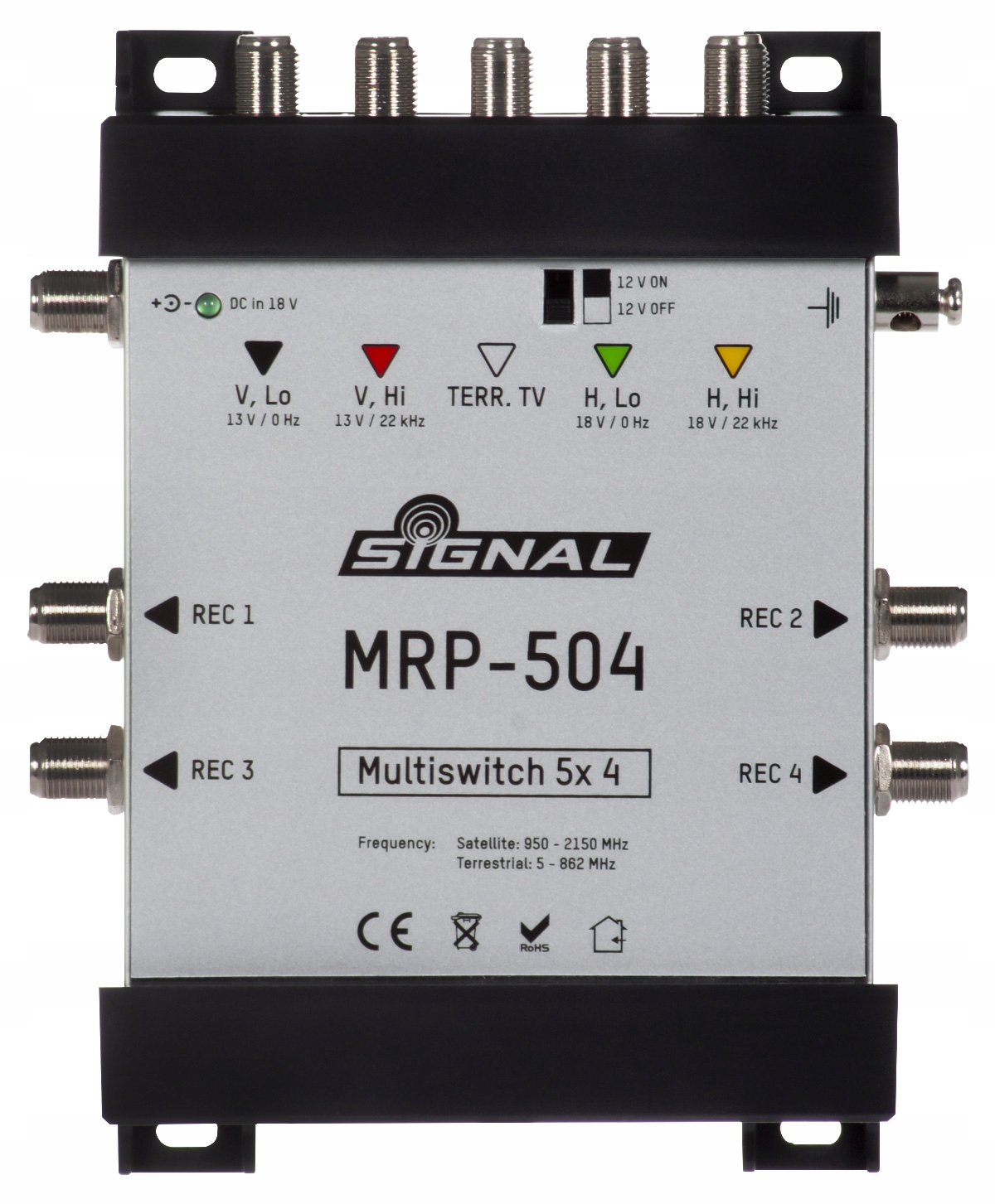 Multipřepínač Signal MRP-504 5-vstup/4-výstup