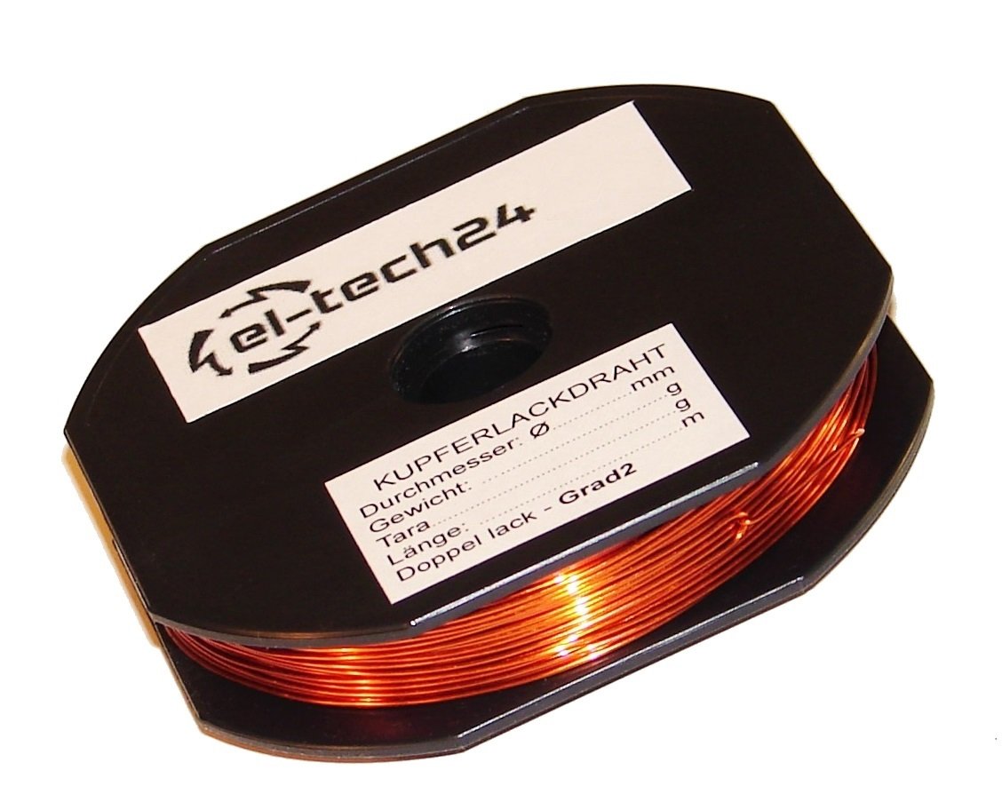 DRUT NAWOJOWY miedziany DN2E - 2,20mm - 100g - 2,8m