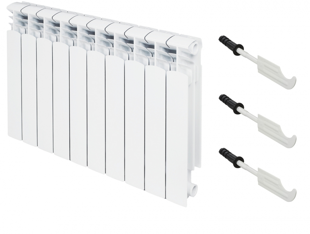 ARMATURA G500F GRZEJNIK ALUMINIOWY +UCHWYTY 1410 W