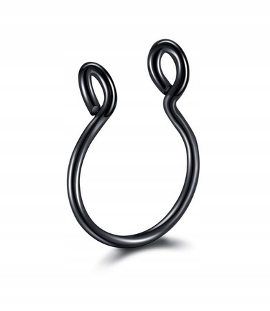 

Fake septum klasyczny FNS-047 Czarny 0,8/8
