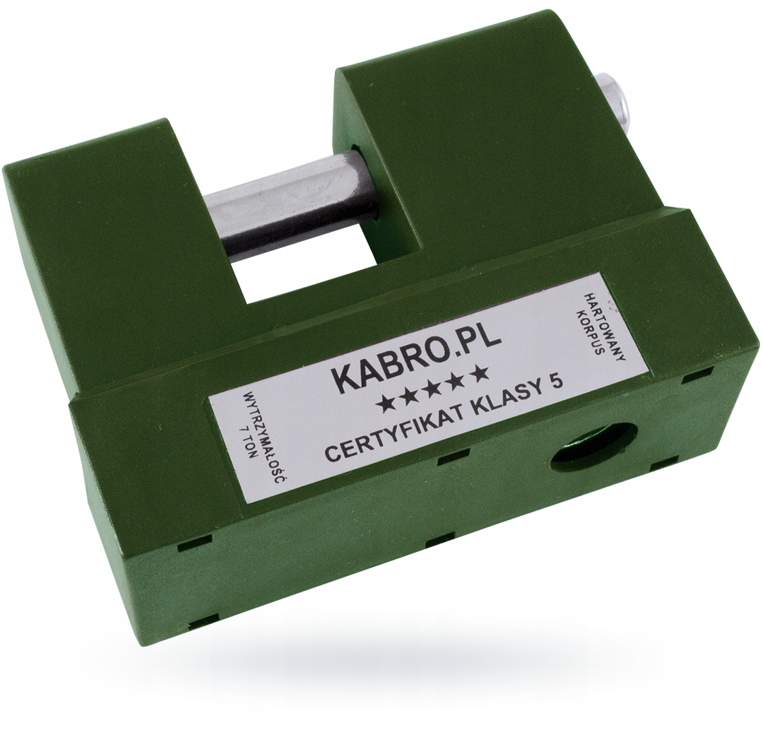 Rodzaj kłódki na klucz