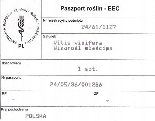 ~VINÁRSTVO HROZNA Odroda: Peage VÝROBCA Výrobca bez značky