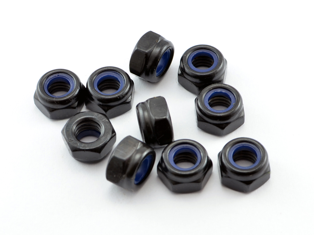 

Nakrętka samohamowna czarna oksyda M6 10szt.