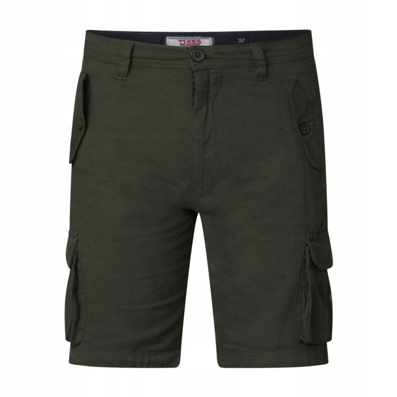 LARRY-D555 Velké pánské šortky Khaki 44