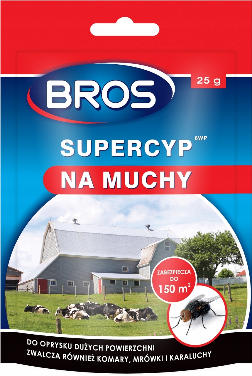 

Bros Na muchy komary karaluchy Supercyp 6wp 25g