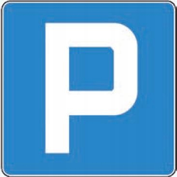 

Znak drogowy parking D-18 600/600, I gen.