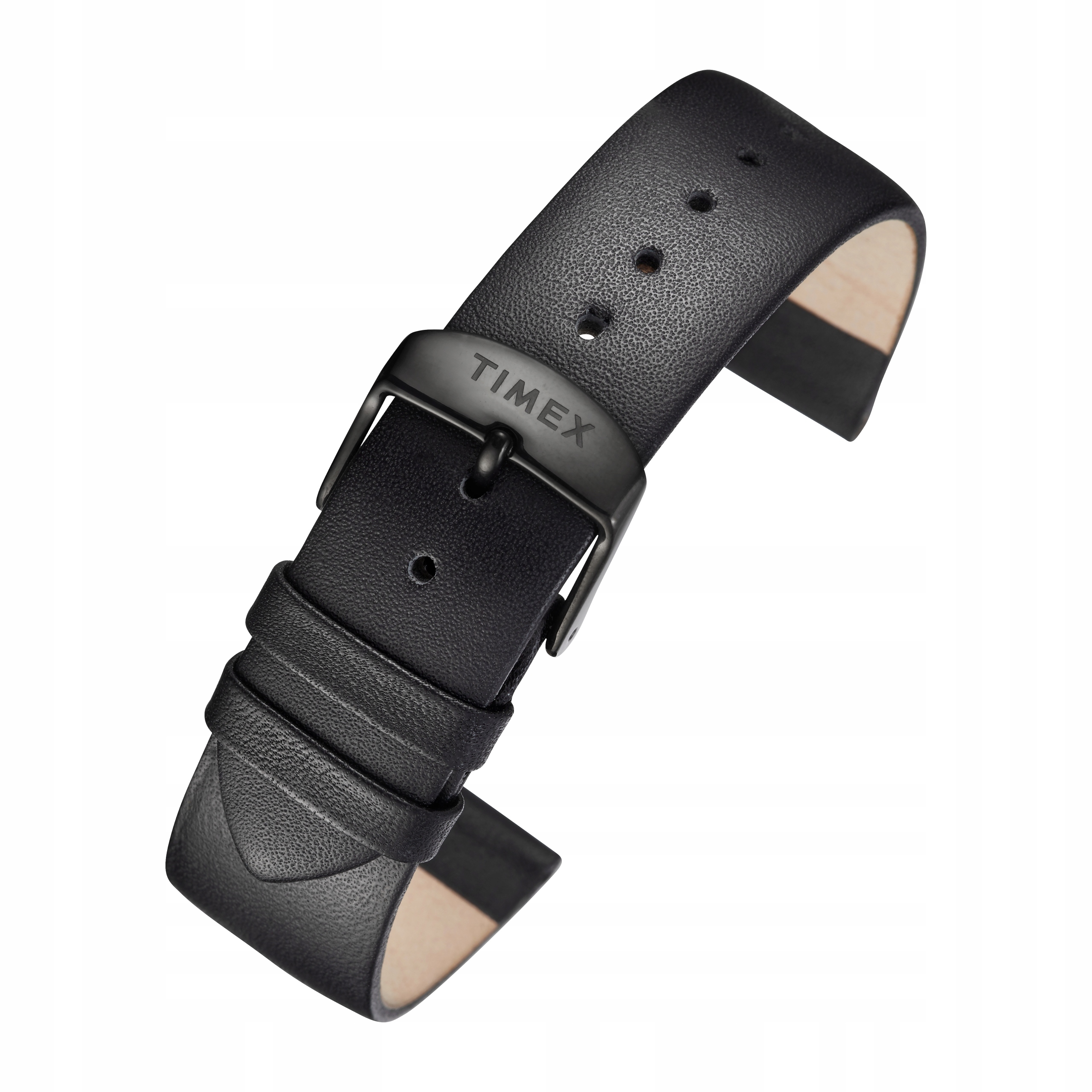 

Pasek do zegarka skórzany 20mm czarny Timex t2n794