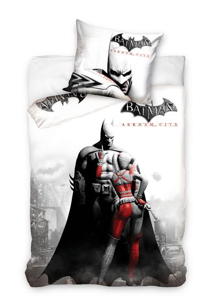 POŚCIEL DWUSTRONNA SUPERMAN BATMAN ARKHAM 160x200 Bohater inny
